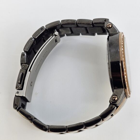 Relic Women's Watch 32MM Multicolor Dial Gold Black Bracelet 5.5" New Battery - Picture 11 of 12